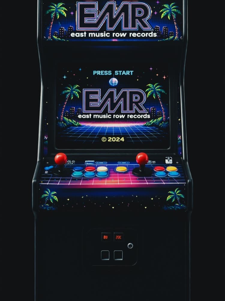 East Music Row arcade cabinet artwork